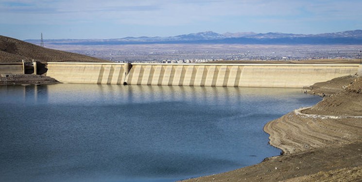 ذخیره سد اکباتان به ۱۱ میلیون مترمکعب رسید