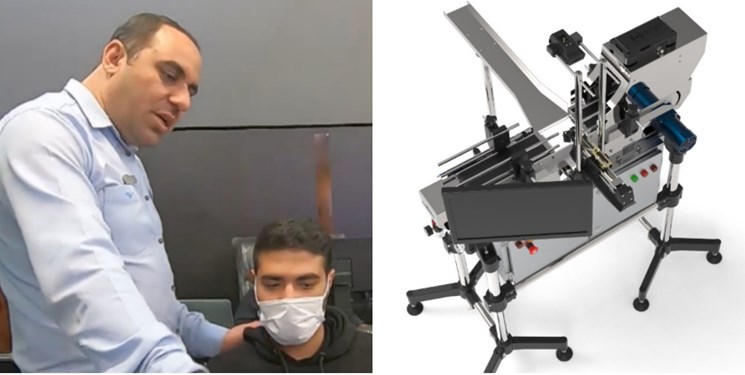 ربات تشخیص آلودگی، تولید دانش‌بنیان نخبه همدانی / پایانی بر چالش بزرگ صنایع غذایی ایران