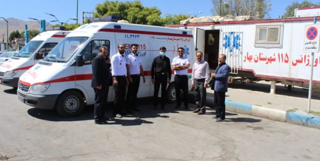استقرار «ایستگاه سلامت» بهار در مسیر زائران اربعین حسینی